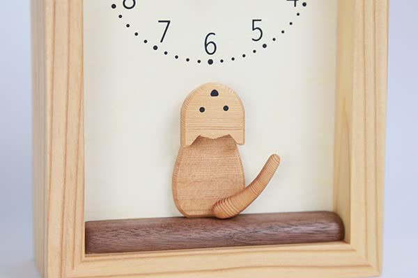 Amazon.co.jp: 「キコリの時計」【仔猫の時計】 : ホーム＆キッチン